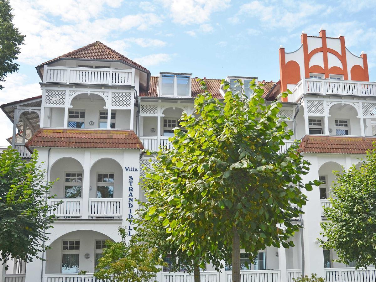 Villa Strandidyll In Binz - Wg 11 Mit Meerblick Und Zwei Balkonen Esterno foto