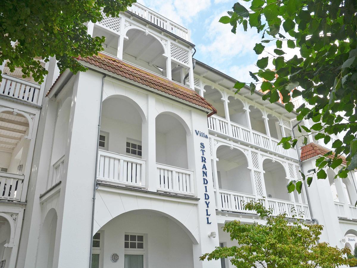 Villa Strandidyll In Binz - Wg 11 Mit Meerblick Und Zwei Balkonen Esterno foto